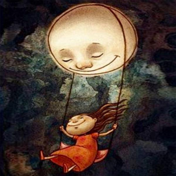 Canvas Aydede Salıncağı Sayılarla Boyama Seti  Kasnaklı 90 x 110 cm - Image 1