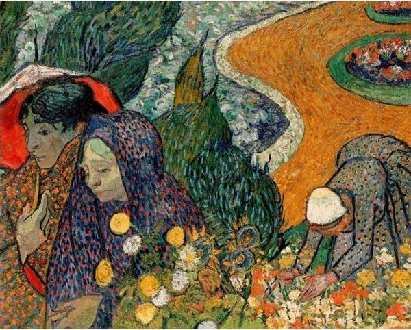 Canvas Cennet Bahçesi Anıları Sayılarla Boyama Seti  Kasnaklı 60 x 75 cm - Image 1