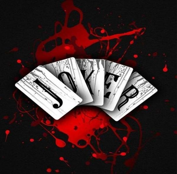 Canvas Joker Kartları sayılarla Boyama Seti  Kasnaklı 40 x 50 cm - Image 1