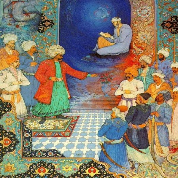 Canvas Osmanlı Fermanı Sayılarla Boyama Seti  Kasnaklı 50 x 65 cm - Image 1