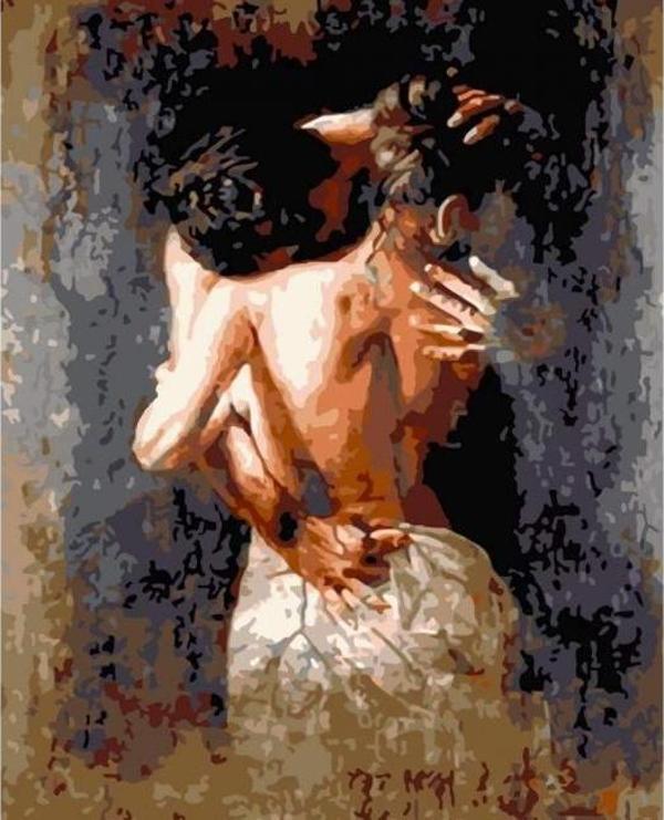 Canvas Tutku Sayılarla Boyama Seti  Kasnaklı 100 x 140 cm - Image 1