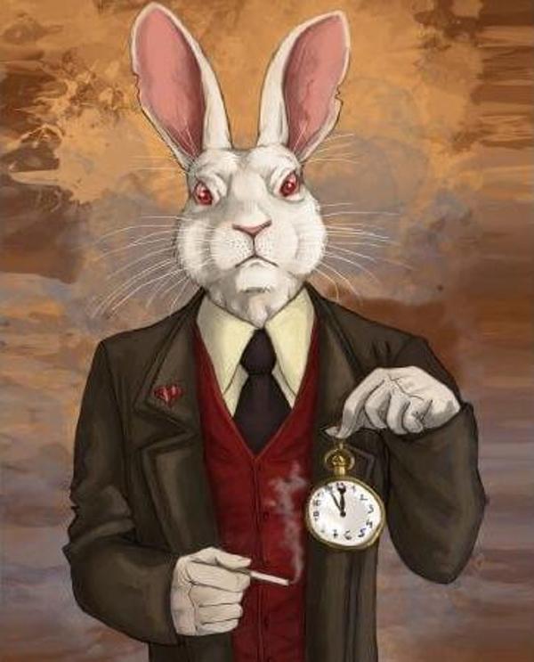 Canvas Tavşanın Zerafeti Sayılarla Boyama Seti  Kasnaklı 90 x 110 cm - Image 1