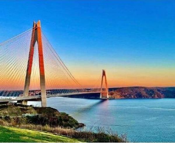 Canvas Köprü Sayılarla Boyama Seti  Kasnaklı 100 x 140 cm - Image 1