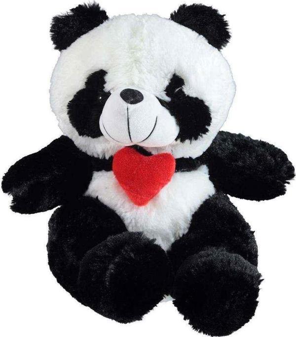 Mcm Group Halley Peluş Sevimli Panda 35 Cm Siyah - Image 1