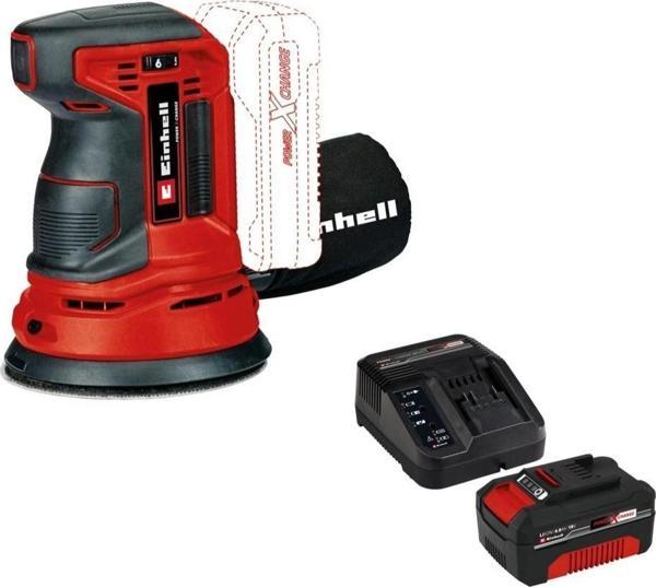 Einhell Te-Rs 18 Li-Solo Eksantrik Zımpara + 1 x 4 Ah Starter Kit Akü ve Şarj Aleti - Image 1