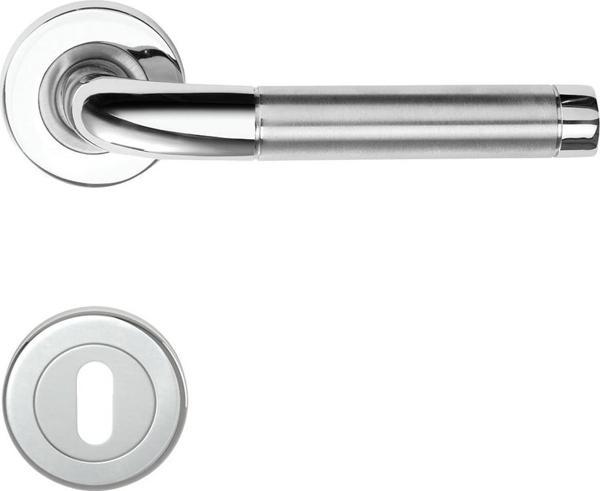 CONDI 203L SATEN KROM ROZETLI KAPI KOLU ROZETLİ ODA (TK) - Image 1
