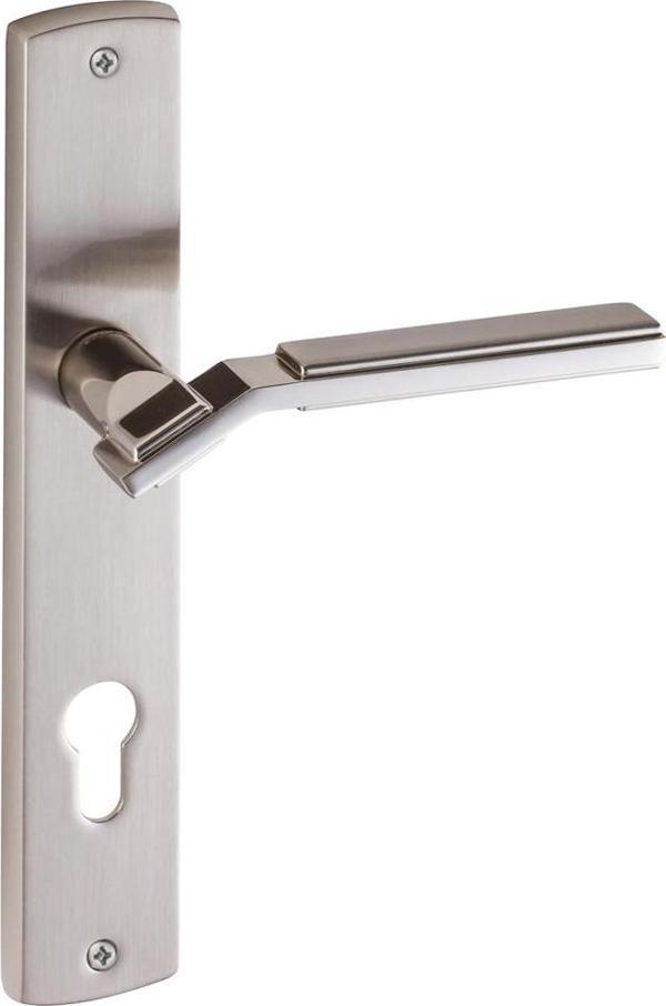DOĞANLAR ASOS SATEN NİKEL AYNALI YALE KAPI KOLU SAĞ - Image 1