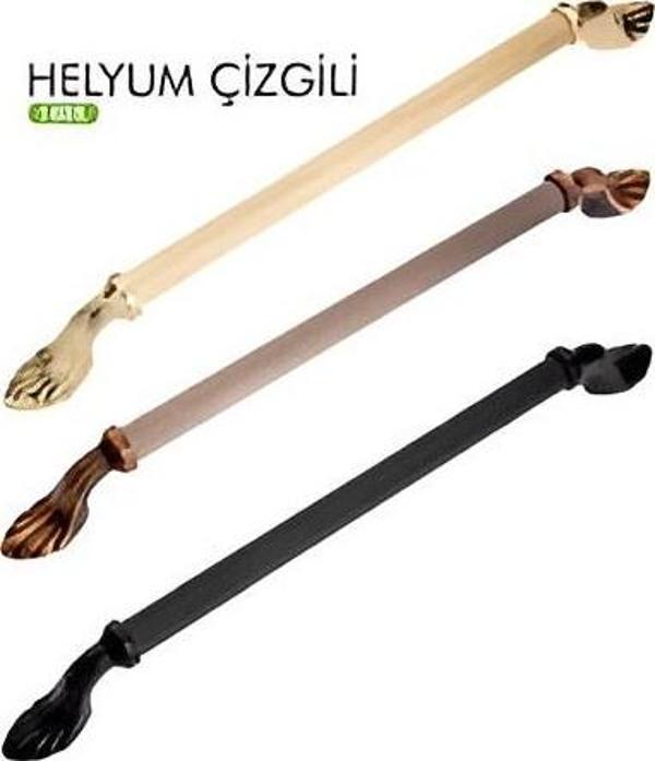 HELYUM ÇIZGILI A.GÜMÜŞ ALÜMINYUM MOBILYA KULBU 160 MM - Image 1