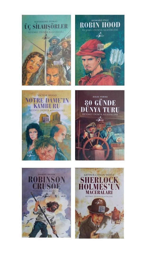Çocuk Gezegeni Çocuklar İçin Resimli Dünya Klasikleri 6 Kitap - Çocuk Gezegeni - Image 1