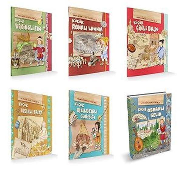 Damla Yayınevi Geçmişten Gelen Çocuklar Serisi - 6 Kitap Takım - Damla Yayınevi - Image 1