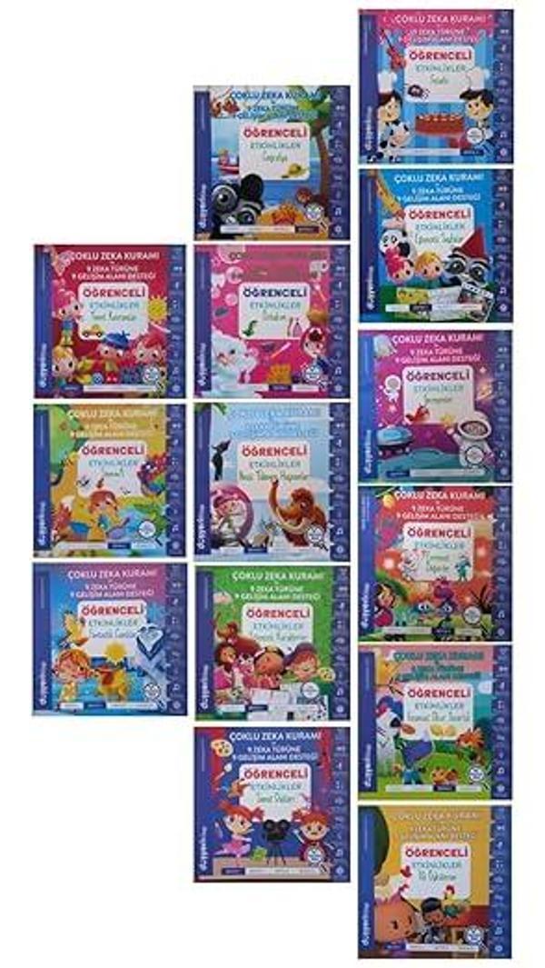 Düşyeri Yayınları Çoklu Zeka Kuramı İle 9 Zeka Türüne 9 Gelişim Alanı Desteği-Öğrenceli Etkinlikler 14 Kitap - Düşyeri Yayınları - Image 1