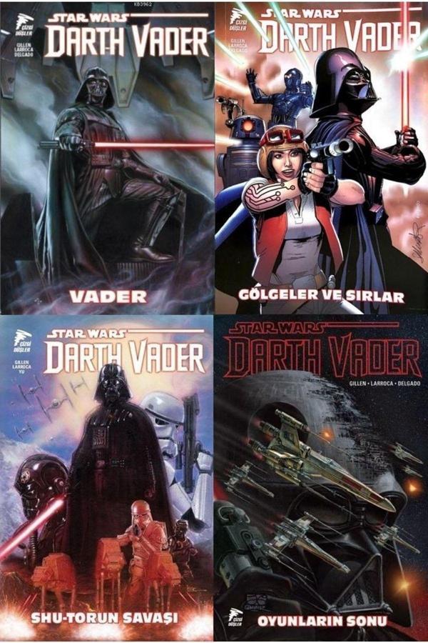 Çizgi Düşler Yayınevi Star Wars Darth Vader 1-2-3-4 Set - Çizgi Düşler - Image 1