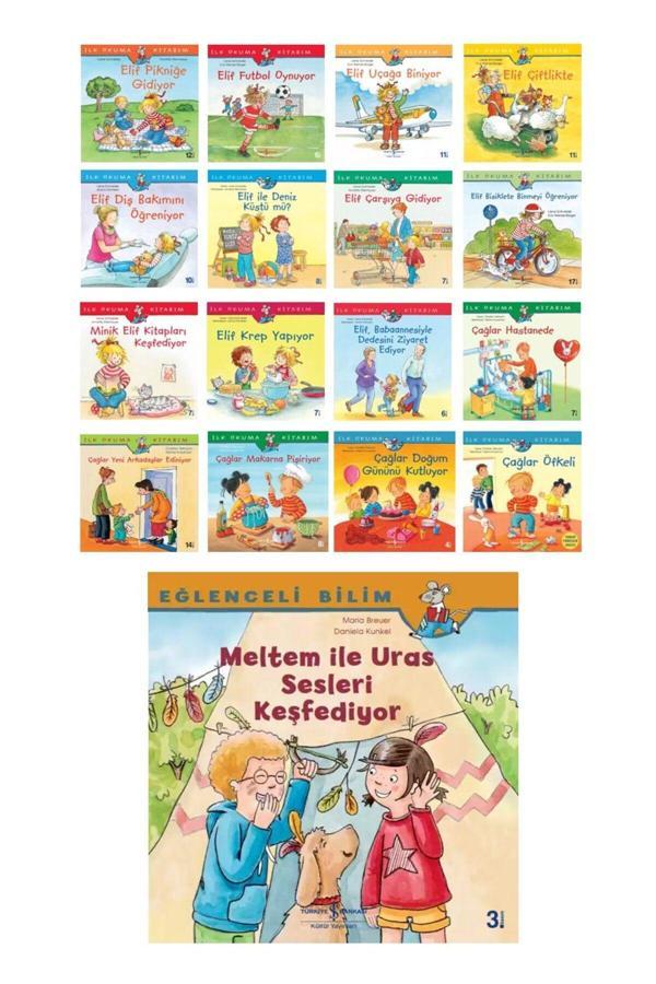 İş Bankası Kültür Yayınları İlk Okuma Kitapları(Elif-Çağlar-Meltem İle Uras)-17 Kitap - İş Bankası Kültür Yayınları - Image 1
