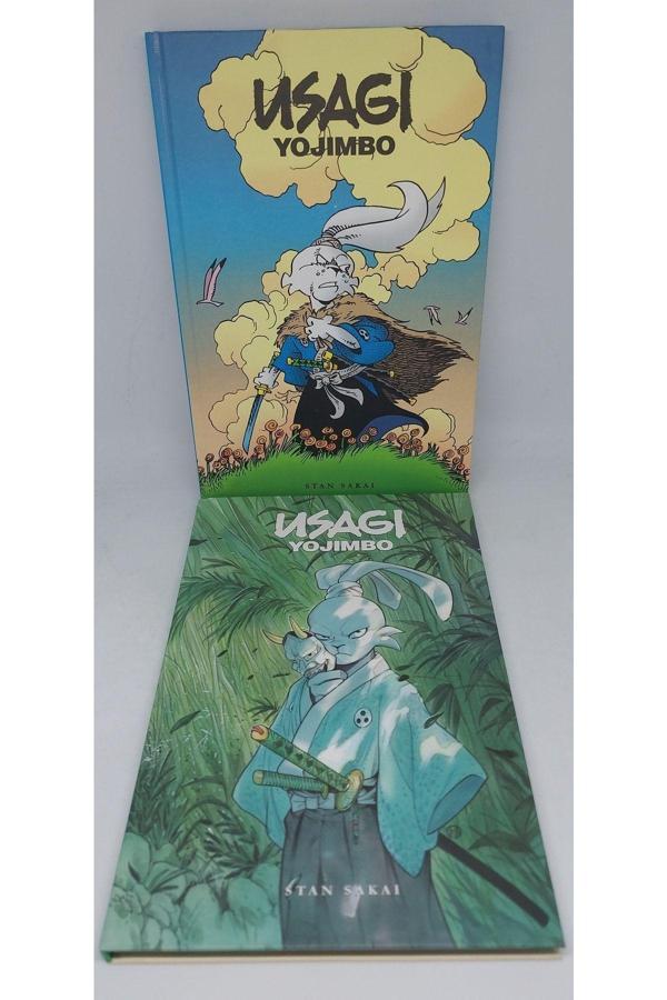 Presstij Kitap Usagi Yojimbo Cilt 1 - 2 Set Sert Kapak ( 1 - 7 Ve 8 - 14 Sayılar Bir Arada ) Çizgi Roman - Presstij Kitap - Image 1