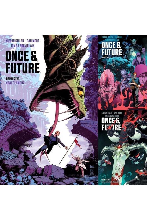 Presstij Kitap Once & Future Cilt 1-3 Set - Kapak B Varyant - Presstij Kitap - Image 1