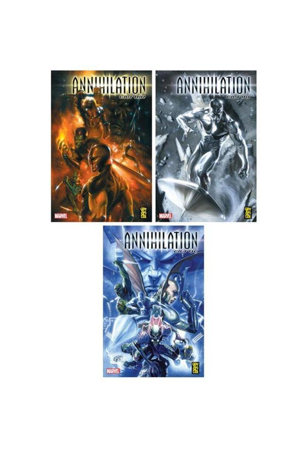Gerekli Şeyler Yayıncılık Marvel Annihilation 1-2-3. Ciltler Çizgi Roman Seti - Gerekli Şeyler - Image 1