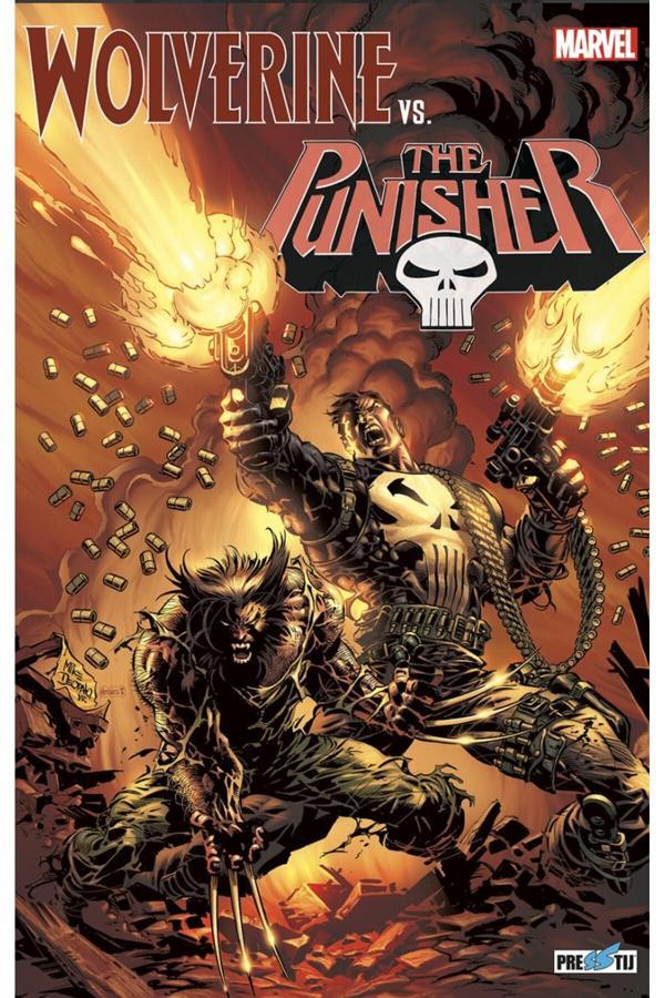 Presstij Kitap Wolverine Vs. Punisher A Kapak - Presstij Kitap - Image 1