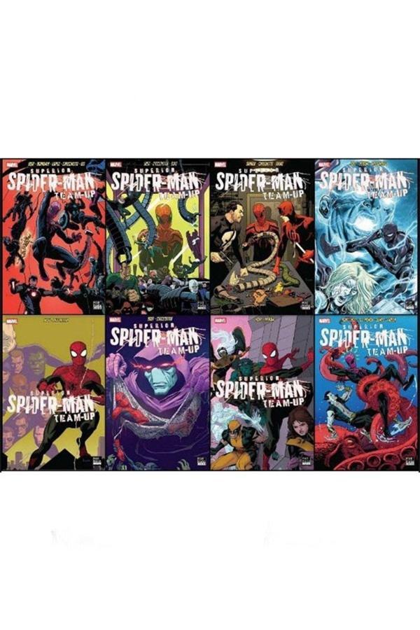 Marmara Çizgi Yayınları Superior Spider-Man Team-Up 1-2-3-4-5-6-7-8 Cilt Takım - Marmara Çizgi - Image 1