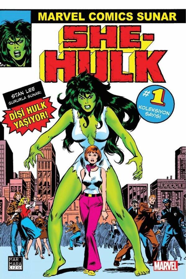 Marmara Çizgi Yayınları She-Hulk #1 / Stan Lee / 9786256378599 - Marmara Çizgi - Image 1