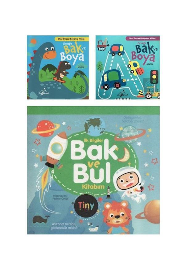 Çocuk Gezegeni Örneğe Bak Ve Boya-İlk Bilgiler Bak Ve Bul 3 Kitap - Çocuk Gezegeni - Image 1