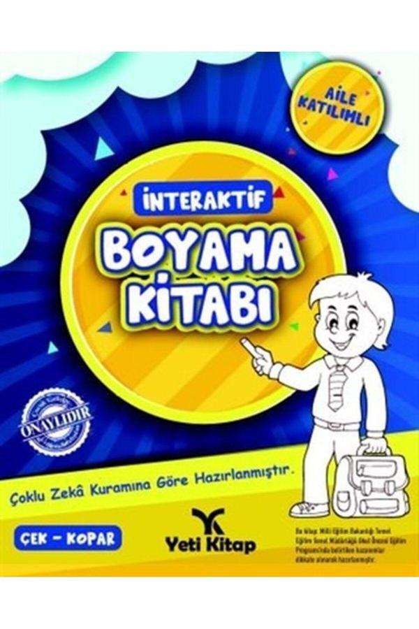 İnteraktif Boyama Kitabı 1 - Yeti Kitap - Image 1