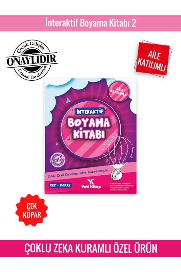 Interaktif Boyama Kitabım 2 - Yeti Kitap - Image 1