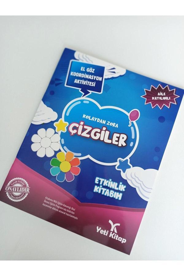 Kolaydan Zora Çizgiler Kitabım - Yeti Kitap - Image 1