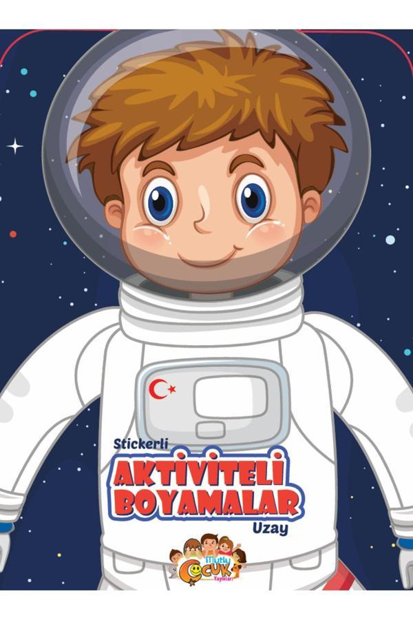 Renkli Uzay Macerası - Stickerli ve Aktiviteli Boyama Kitabı - Yeti Kitap - Image 1