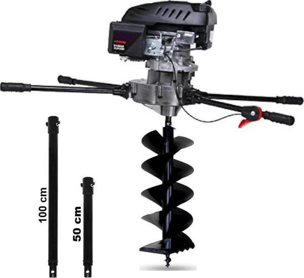 Gardenpro Ağır Hizmet Toprak Burgu Makinası 6.5 Hp 300 mm - Image 1