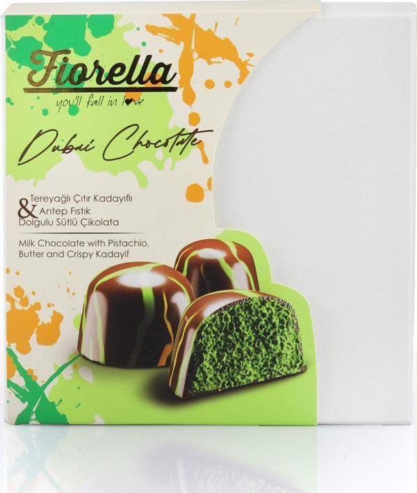 Fiorella Dubai Çikolatası Hediyelik Kutu 108 Gr. (1 Kutu) - Image 1