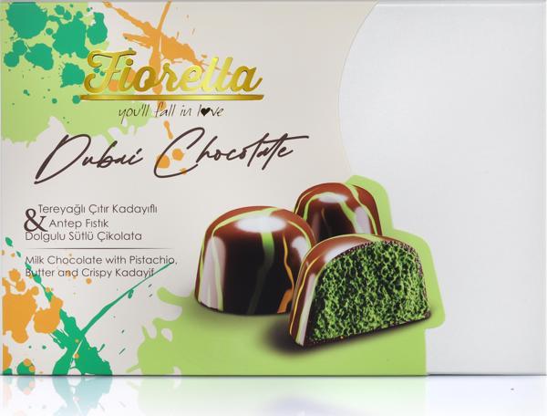 Fiorella Dubai Çikolatası Hediyelik Kutu 288 Gr. (1 Kutu) - Image 1