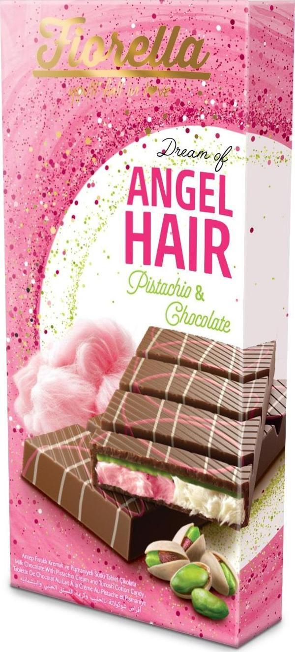 Fiorella Pişmaniyeli Antep Fıstıklı Çikolata 150 Gr. (1 Paket) - Image 1