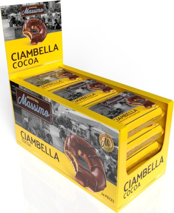 Ciambella Cocoa (Donut Kakaolu) 45 Gr. 24 Adet (1 Kutu) - Image 1