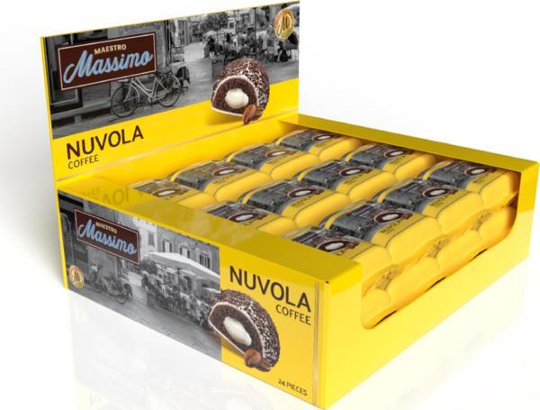 Nuvola Coffee (Kahveli Kek) 45 Gr. 24 Adet (1 Kutu) - Image 1