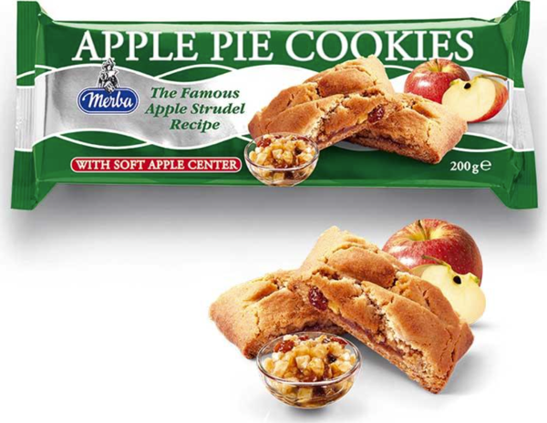 Merba Apple Pie Cookies 200 Gr. (1 Adet) - Image 1