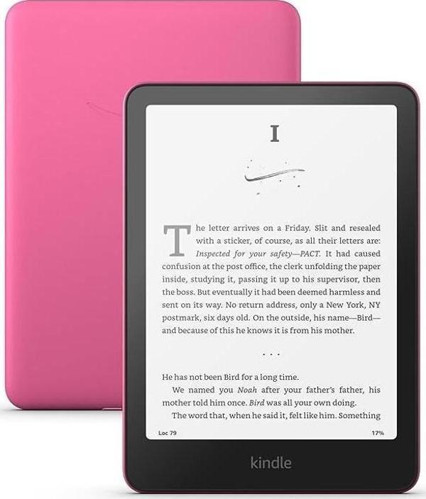 7″ Paperwhite 2024 E Kitap Okuyucu 16 gb Reklamlı Pembe - Image 1