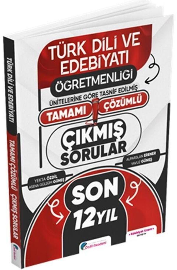 MEB AGS ÖABT Türk Dili ve Edebiyatı Öğretmenliği Son 12 Yıl Tamamı Çözümlü Çıkmış Sorular Özdil - Akademi Yayınları - Image 1