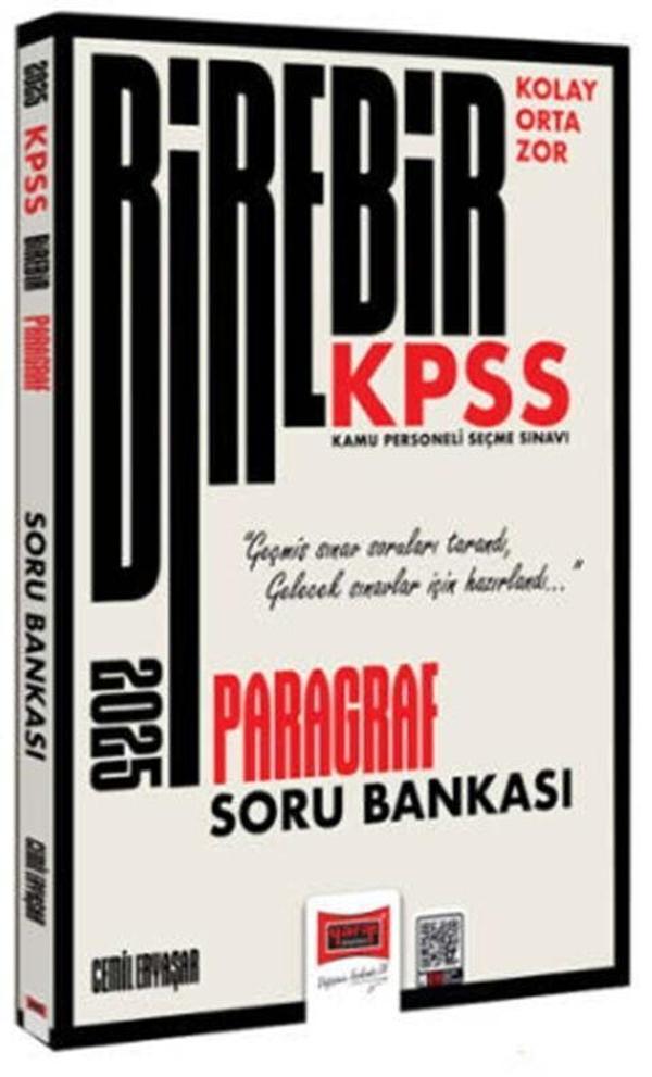 2025 KPSS Birebir Serisi Kolay Orta Zor Paragraf Soru Bankası Yargı Yayınları - Yargı Yayınları - Image 1