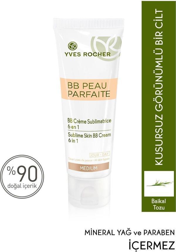 Yves Rocher Akışkan Ve Hafif Dokusu İle Cilt Tonu Eşitleyici Nemlendirici Bb Krem-50 Ml - Image 1