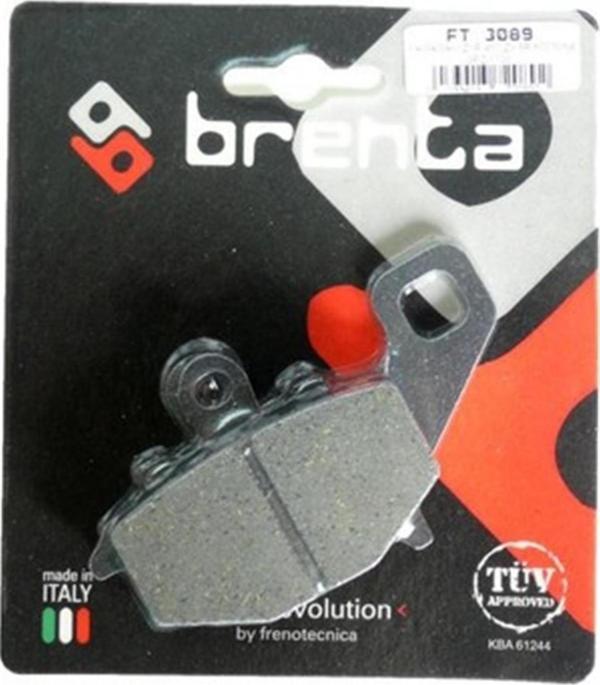 Kawasakı Zx-6r (ninja Zx6) 600cc 93-97 Arka Fren Balatası Brenta Organik - Image 1