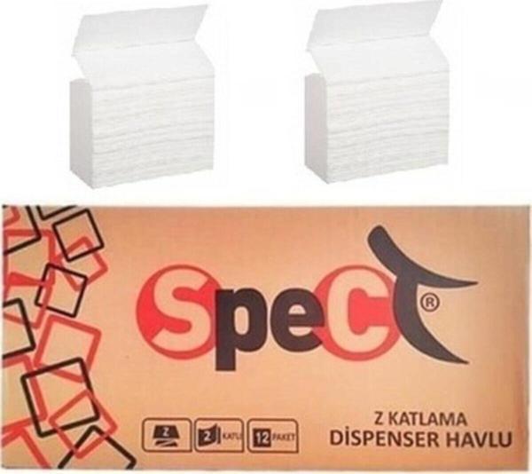 Spect Z Katlama Kağıt Havlu 120 Li * 12 Paket - Image 1