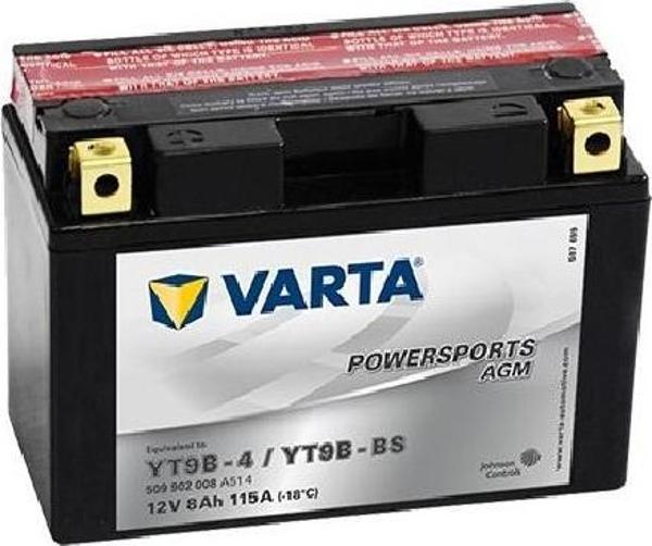 Varta Akü Ytx16-bs 12v14ah Gılera Gp 600 Kawasakı Vn Classıc 1500 Vn 1700 Pıaggıo Mp3 Beverly Tourer - Image 1