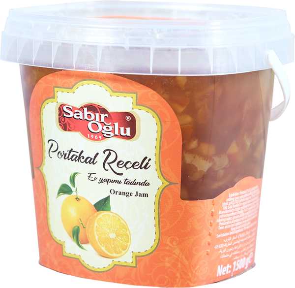 SABIROĞLU PORTAKAL REÇELİ NET 1500 GR - Image 1