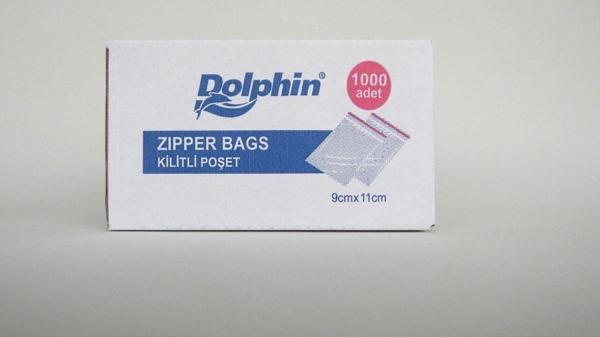 Dolphin Kilitli Poşet 9Cm X 11Cm - 1000 Adet - Image 1