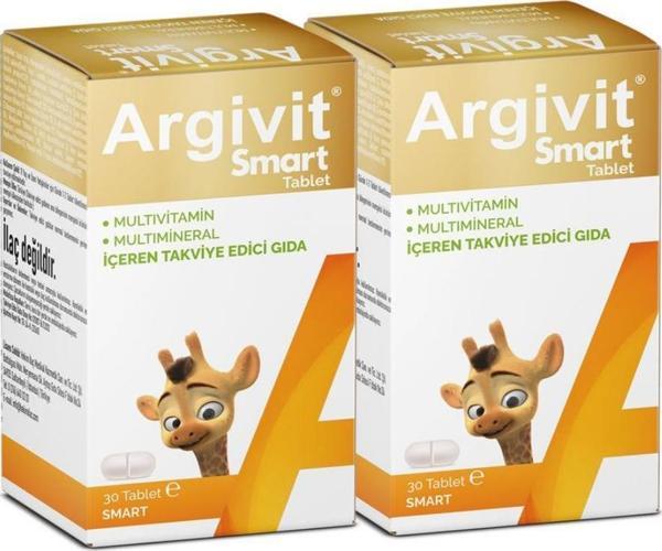 Argivit Smart 30 Tablet 2 Adet - Image 1