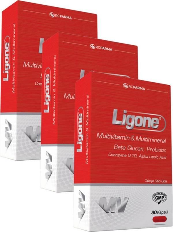 Ligone Multivitamin 30 Kapsül 3 Adet - Image 1
