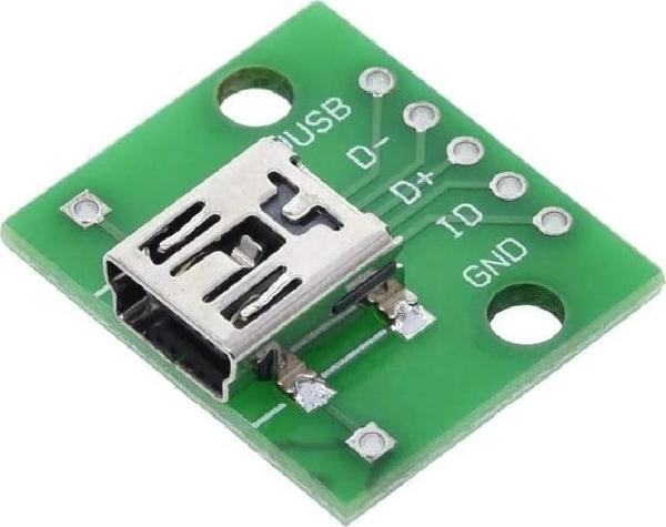 Mini Usb To Dip Çevirici Pcb Usb Haberleşme Deney Prototip 5V Usb - Image 1
