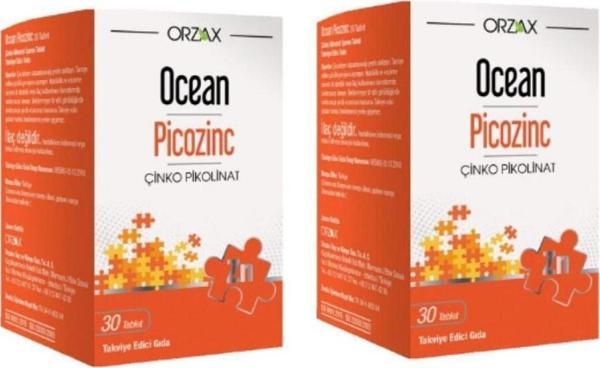 Ocean Picozinc 30 Tablet 2 Adet - Image 1