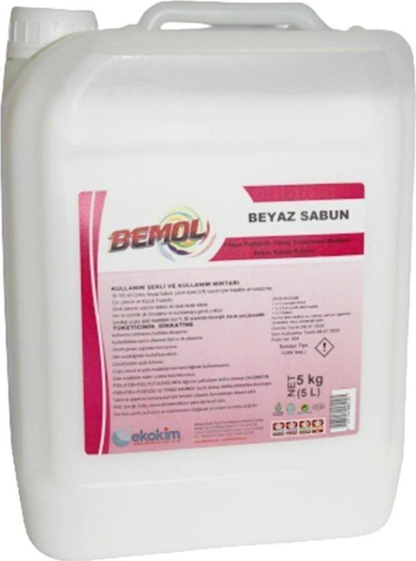 Bemol Yüzey Temizleyici Beyaz Sabun Kokulu 5 Cortex Beyaz Sabun Kokulu Yuzey Temızleyıcı 5Kg - Image 1