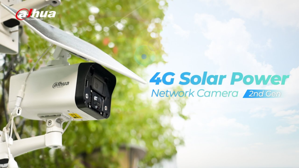 DAHUA IPC-HFW2441DG-4G-SP-B-MAX  4Mpix, 3,6mm   Lens, H265+, 30Mt Gece Görüşü, Dahili Mikrofon, IP67,  Solar(Güneş Enerj - Image 1